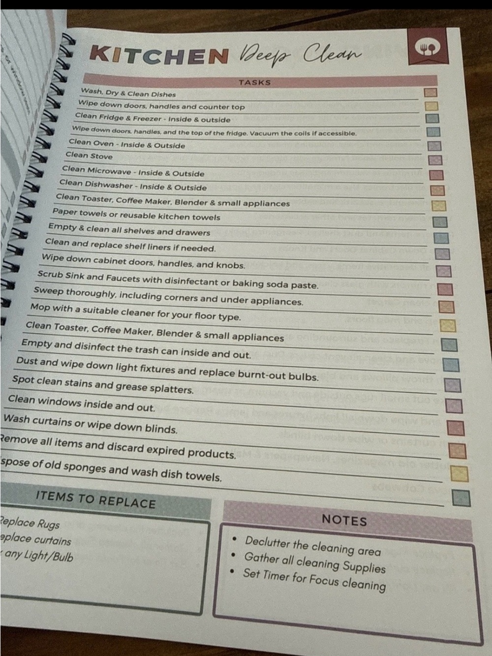 ADHD Cleaning Planner - Picture 5 of 10